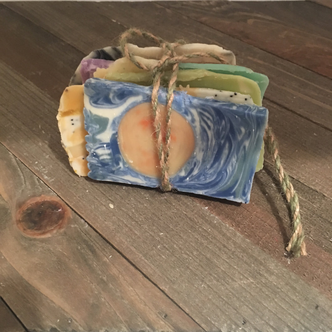 Soap Slices Sample Soap Pack - Little Tree Hugger Soap