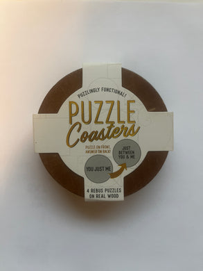 Puzzle coasters