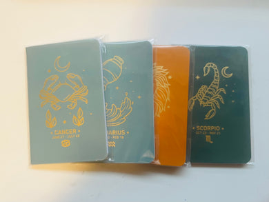 Zodiac notebooks
