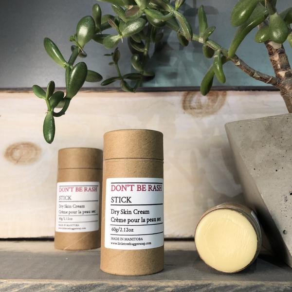 Don't Be Rash Stick Cream for Eczema-prone & Dry Skin. - Little Tree Hugger Soap