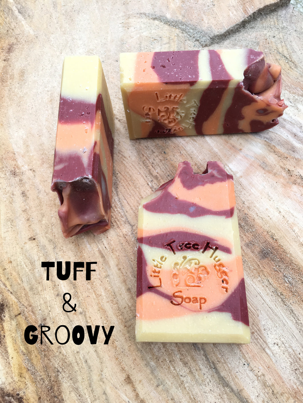 Tuff & Groovy Scrub Bar - Little Tree Hugger Soap