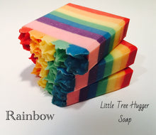 Rainbow Soap Bar - Little Tree Hugger Soap