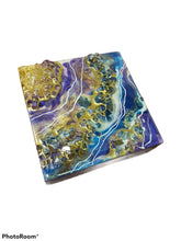 T. K. Keyton Creations - square alcohol ink geodes